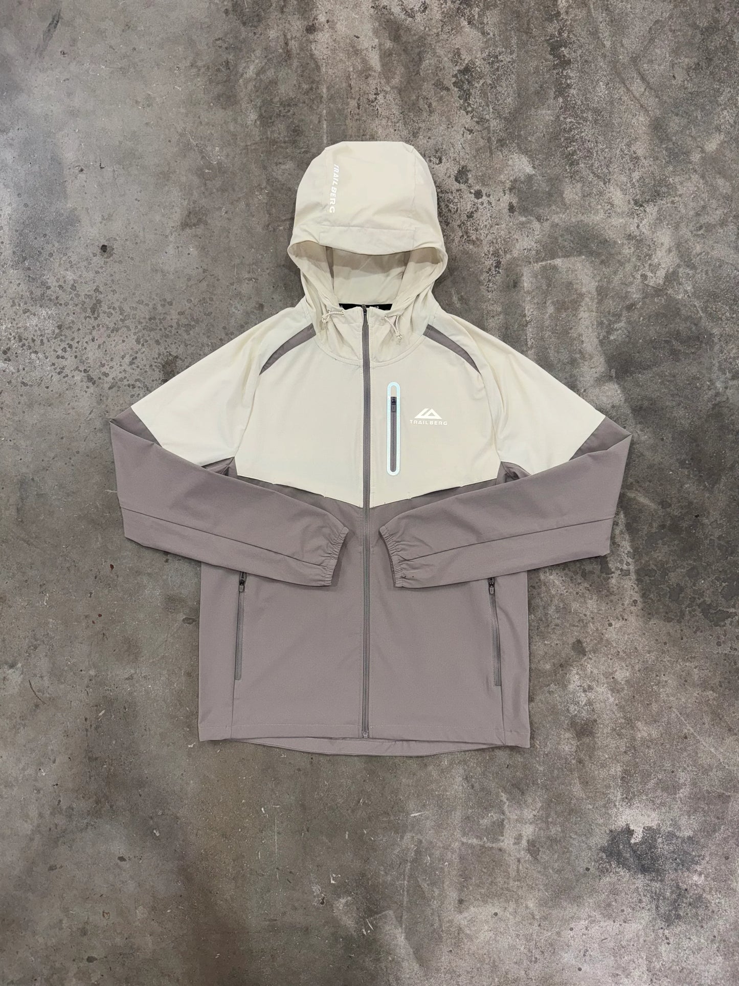 tbg windbreaker - cream