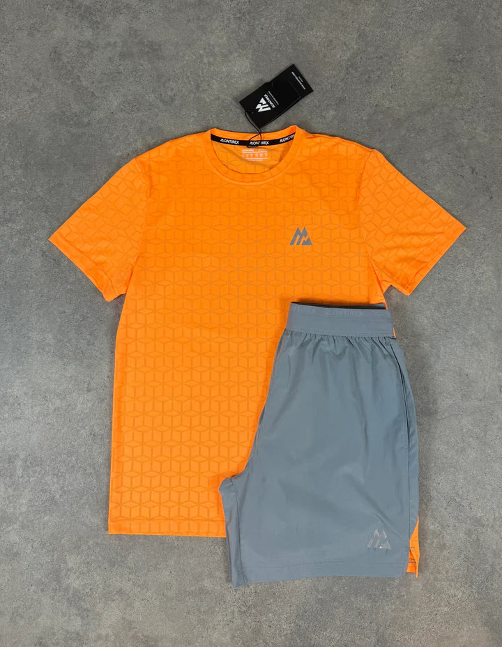 mtx short set - cube orange