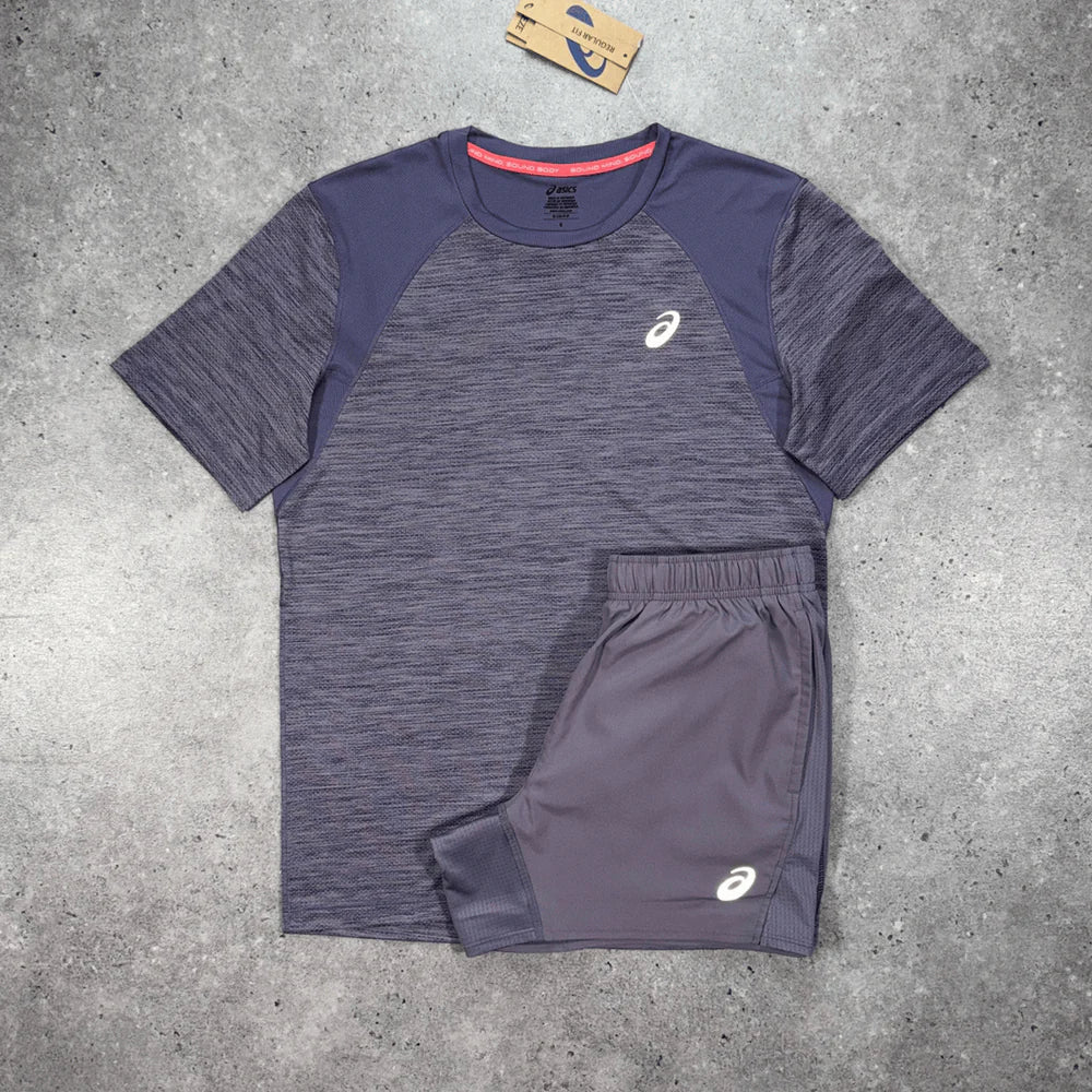 ascs short set - lavender