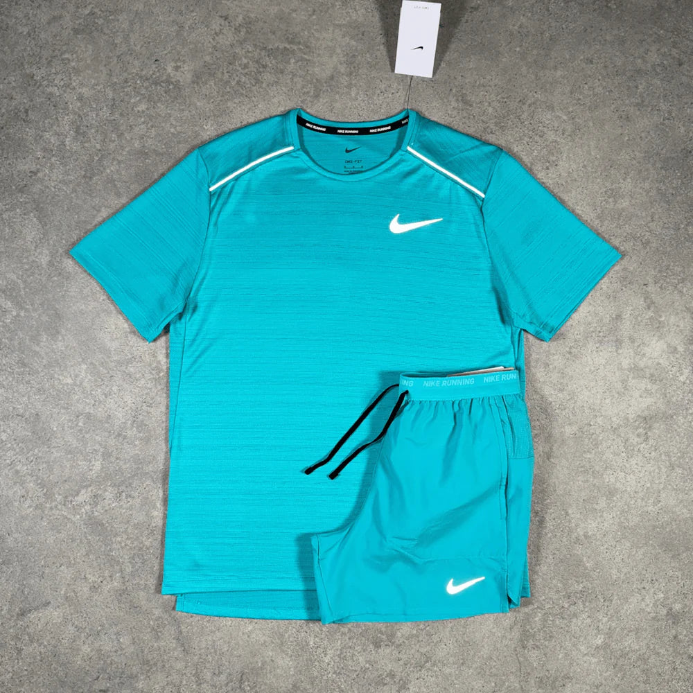nk short set - castus blue