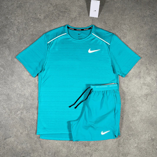 NK SHORT SET - CASTUS BLUE