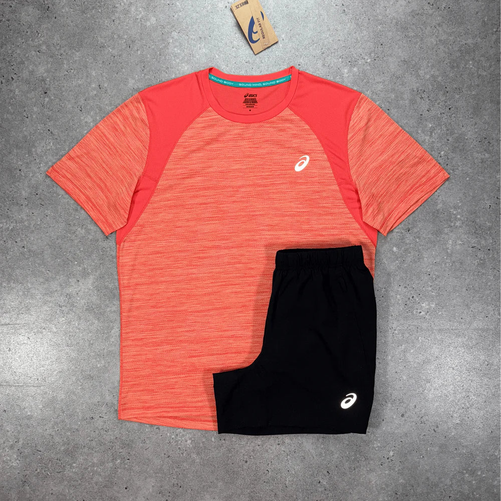 ascs short set - fire/black