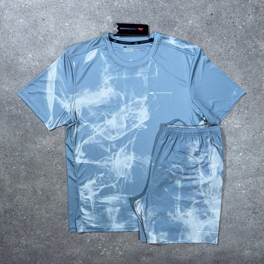 MTRN SHORT SET - RISE BLUE (ON SALE)