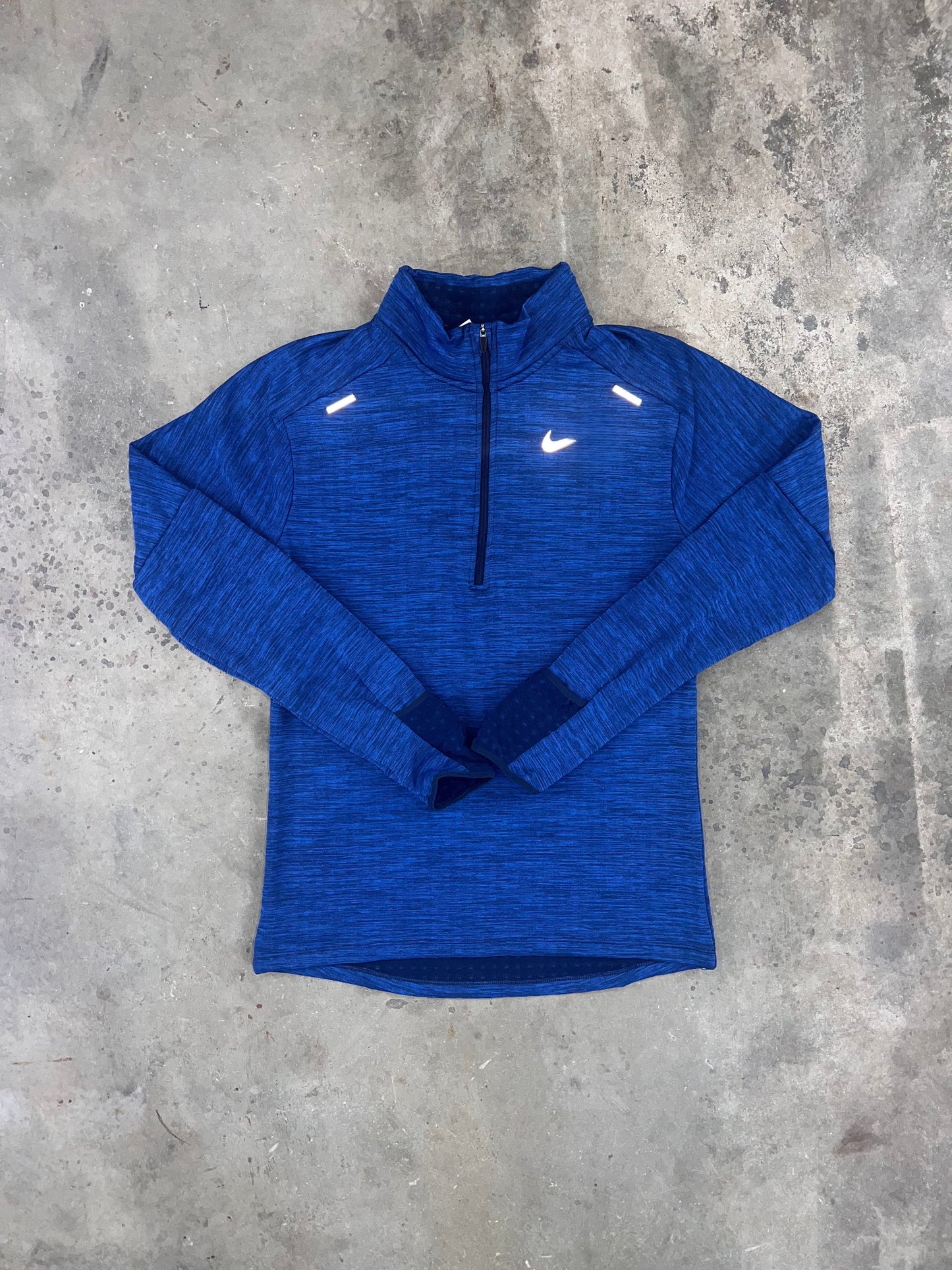 nlke half zip "blue"