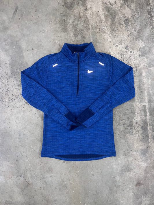 NlKE HALF ZIP "blue"