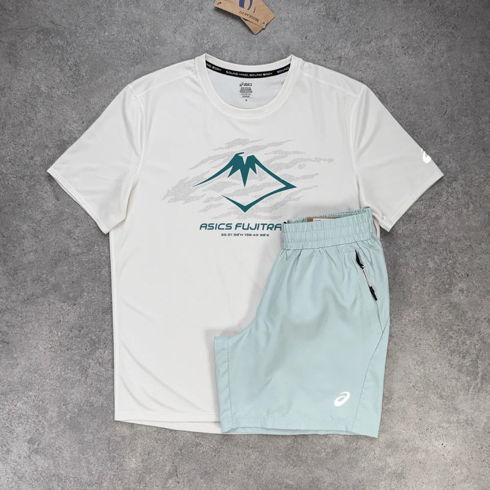 ascs short set - mint