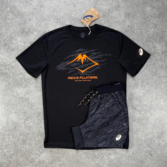ASCS SHORT SET - ORANGE/BLACK