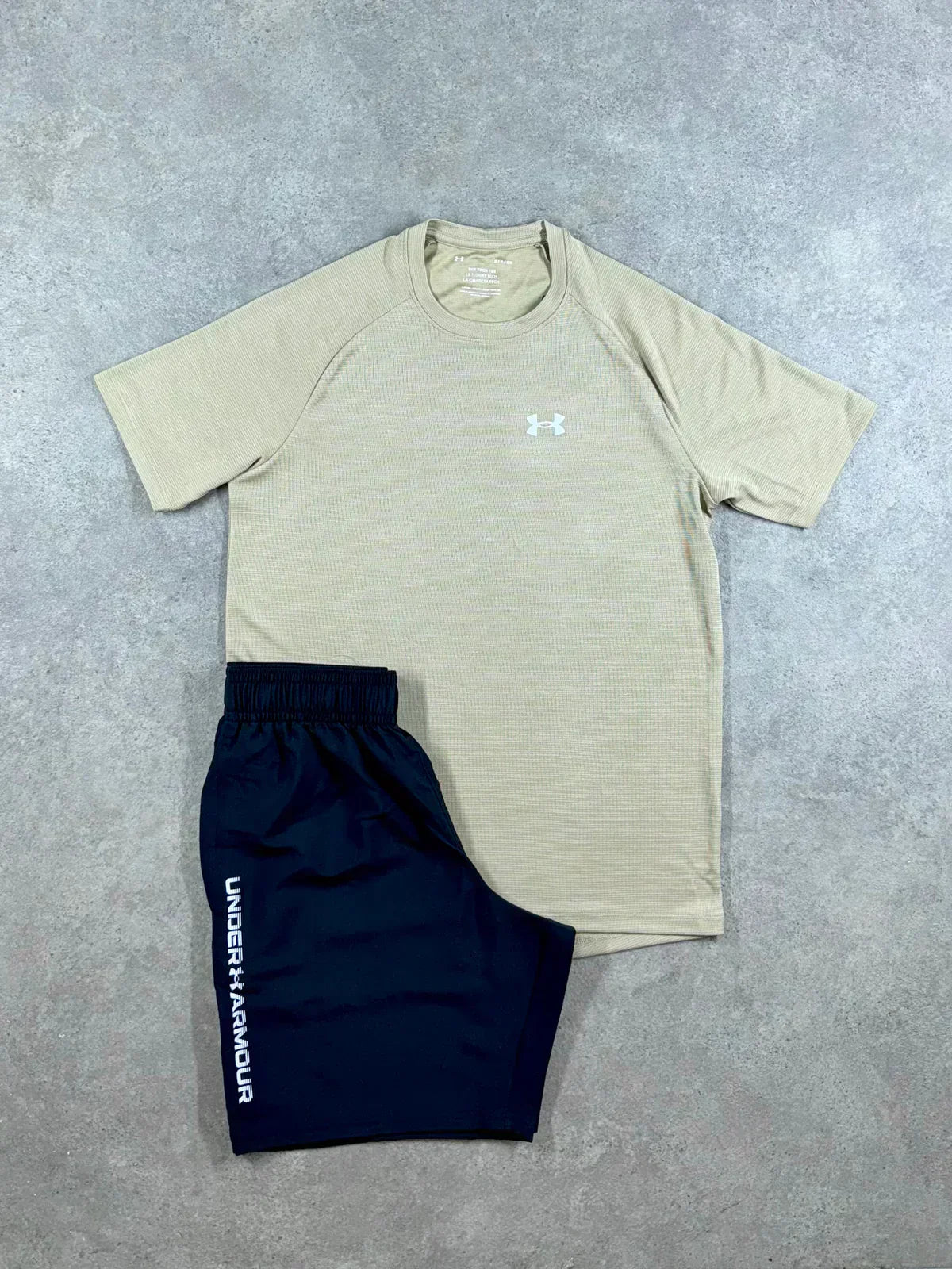un/arm short set - desert black