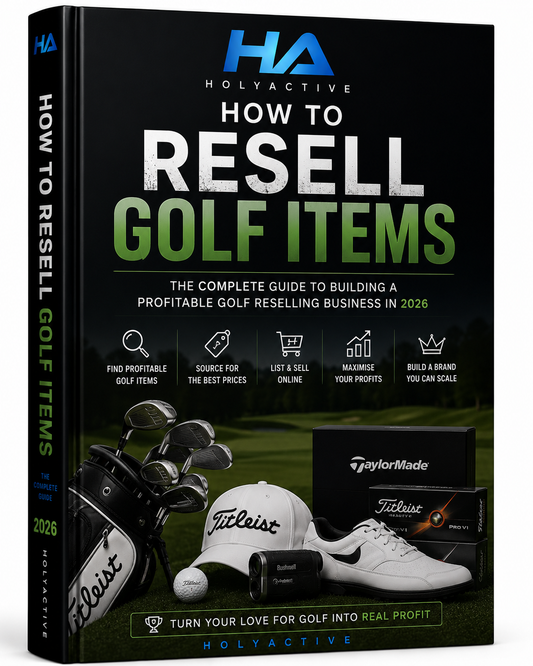 HOW TO RESELL GOLF ITEMS BOOK