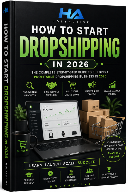HOW TO START DROPSHIPPING BOOK