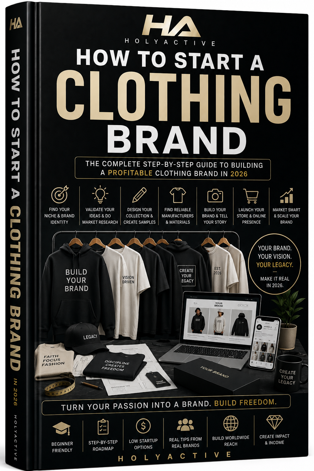 how to start a clothing brand in 2026 (low stock)