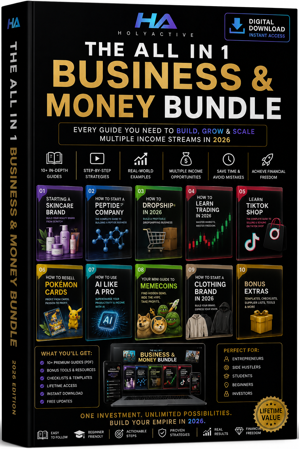all in 1 entrepreneur handbook - digital download only via shop