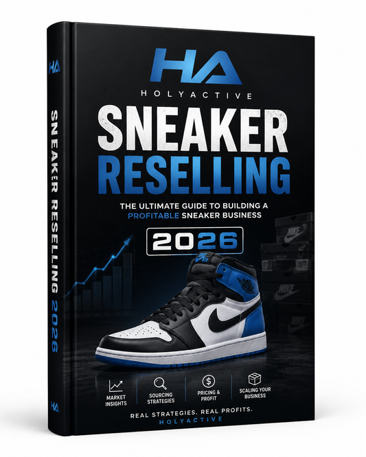 SNEAKER RESELLING BOOK 2026 EXCLUSIVE LIMITED TIME OFFER!