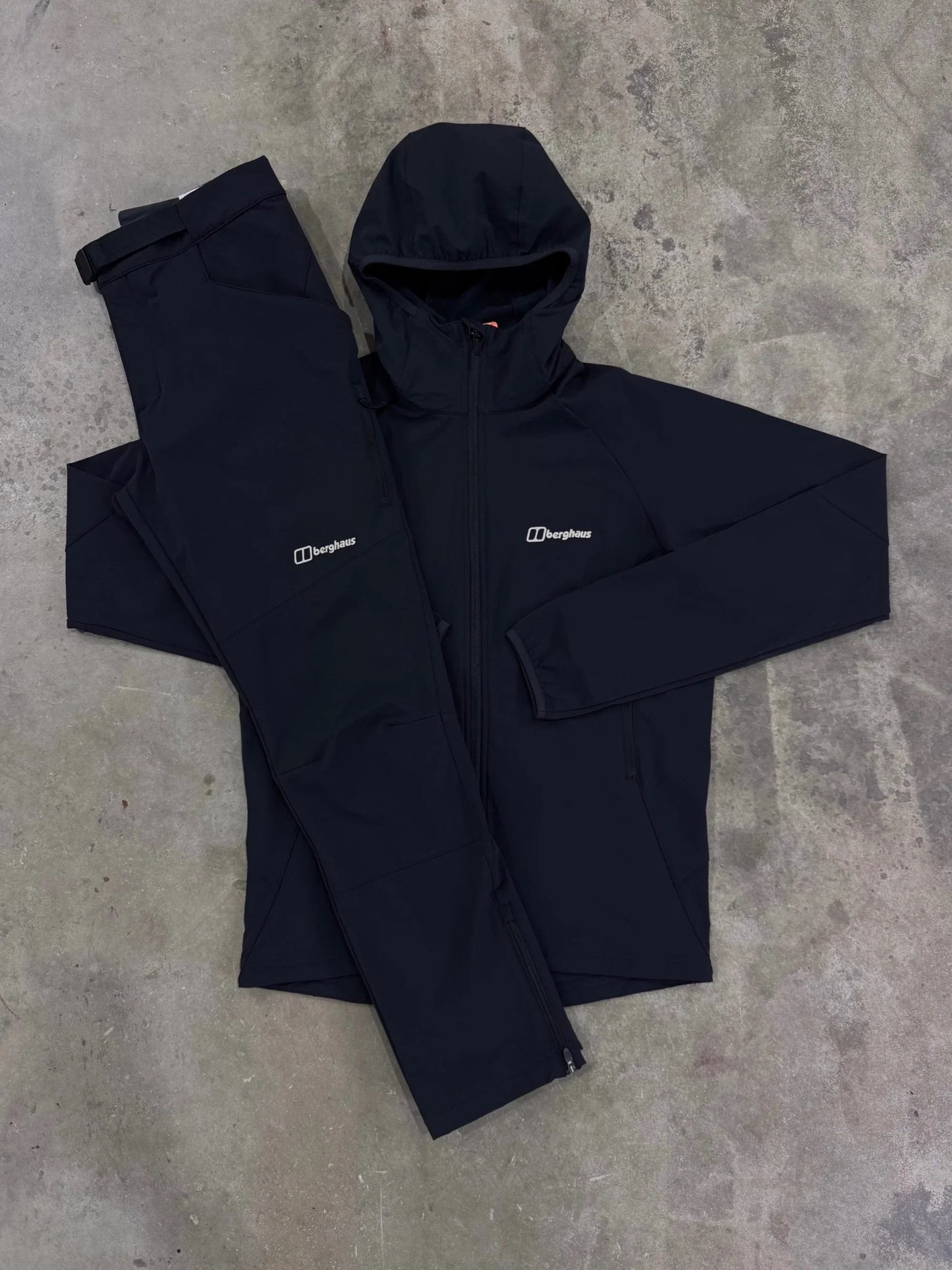 bgs skelbotracksuit - black