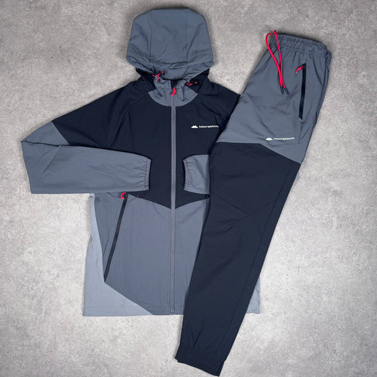 MTRN TRACKSUIT -NAVY GREY