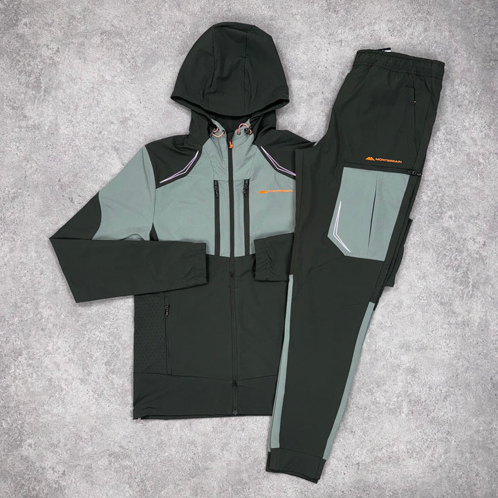 mtrn tracksuit -olive fyre