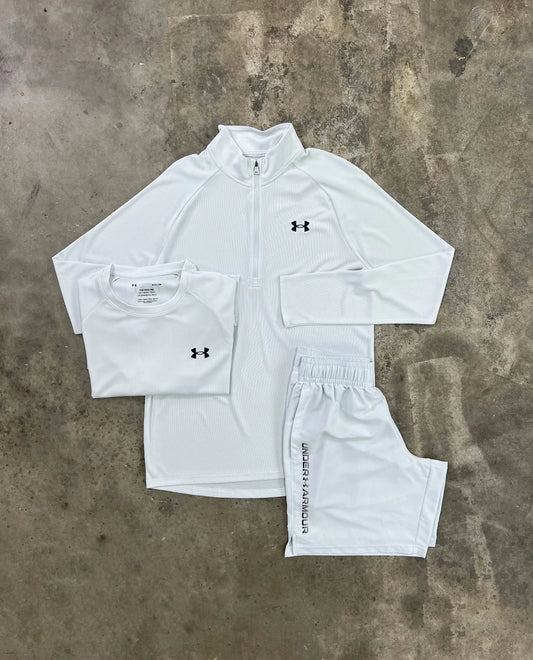UNARM - SHORT/TEE/QUARTER ZIP - WHITE