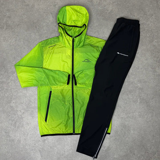MTRN TRACKSUIT - LIME BLACK