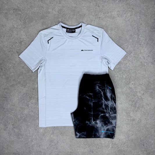 MTRN SHORT SET -SMOKE