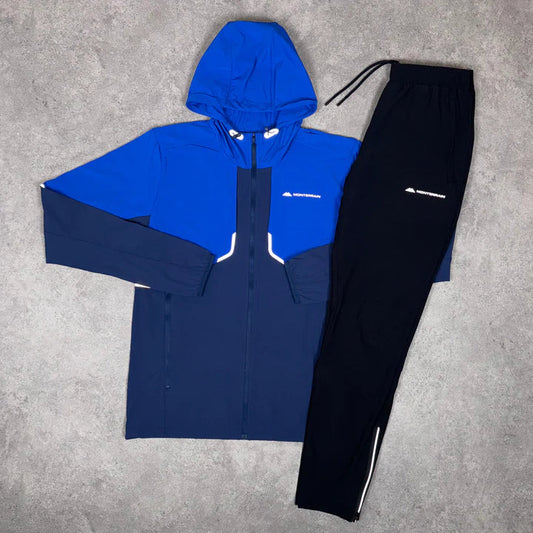 MTRN TRACKSUIT - BLUE BLACK