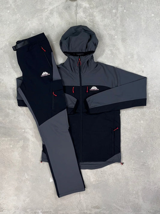 TBG COMBAT TRACKSUIT - BLACK/GREY