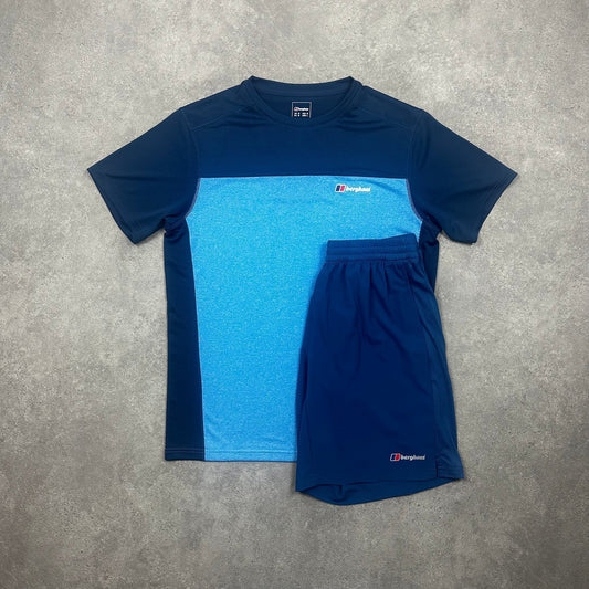 BGS SHORT SET - BLUE TECH