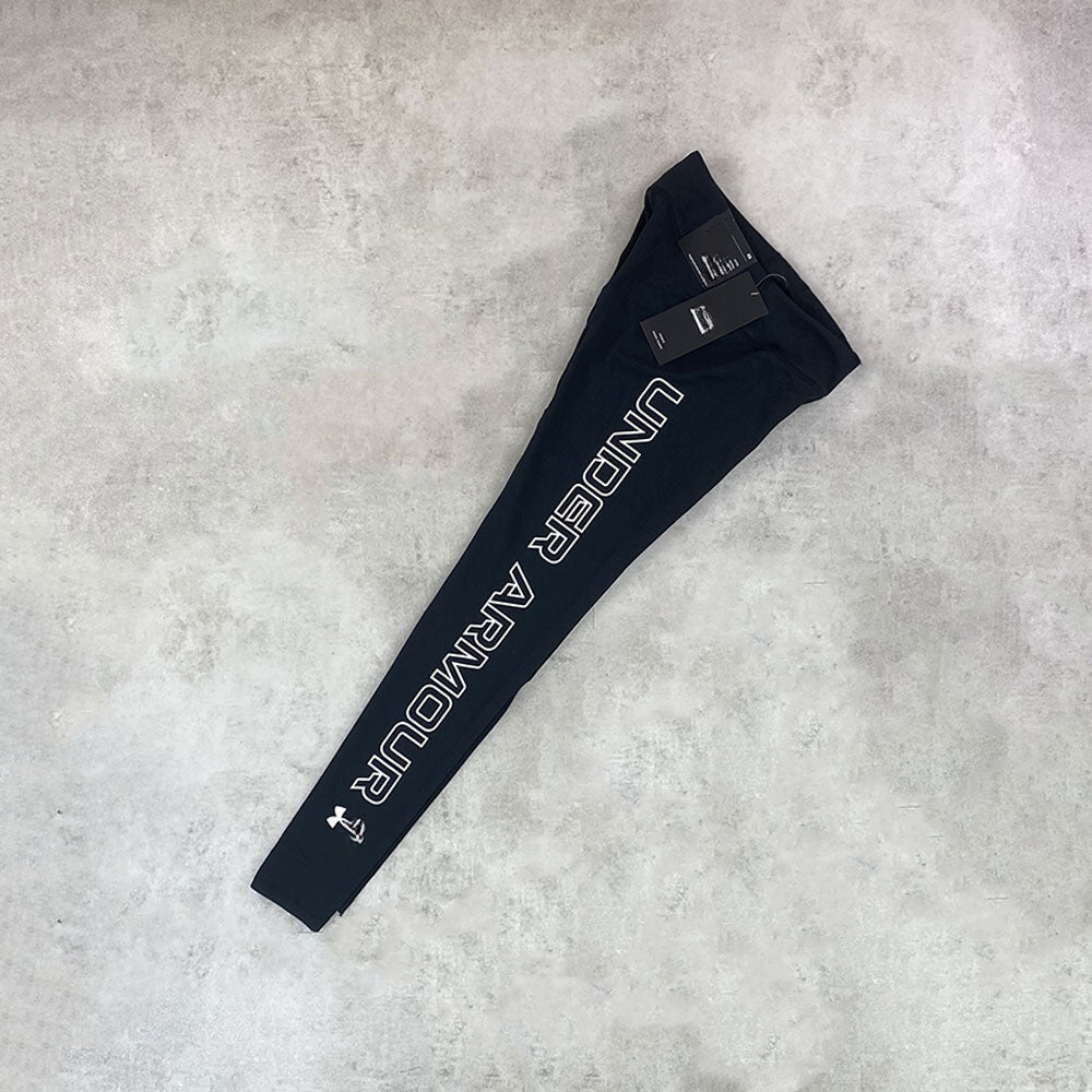 un arm wordmark leggings black women's