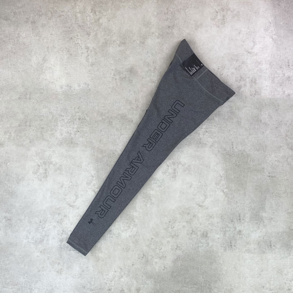 un arm wordmark leggings grey women's