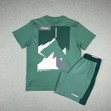 bgs short set - olive green mtn