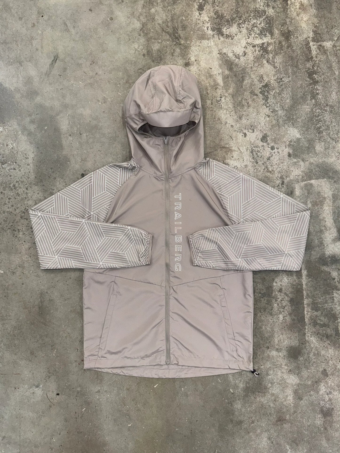 tbg windbreaker - grey