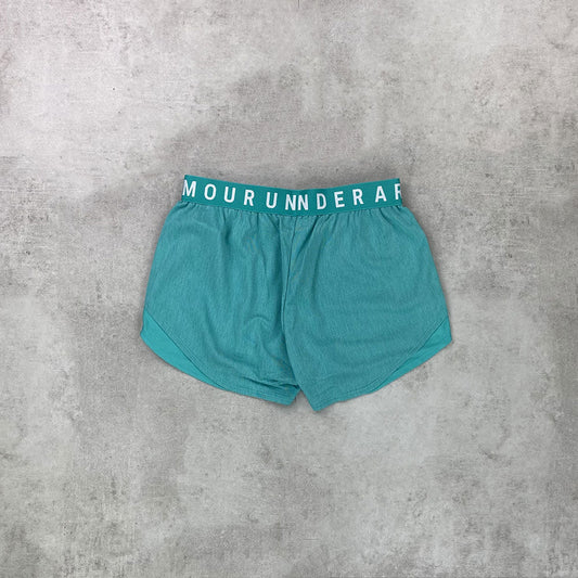 UN ARM Play Up Shorts Metallic Green Women's